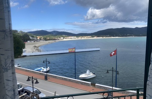 Marina di Campo Apartment | Apartment 'La Marina' with Sea View, Wi-Fi and Air Conditioning