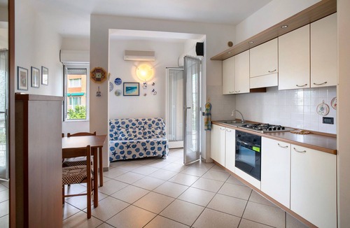 Alassio Apartment | Apartment 'Mirafiori' with Air Conditioning