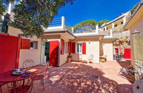 Capoliveri Apartment | Apartment 'Villa Galtea' with Sea View & Private Terrace