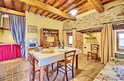 Castelnuovo Berardenga Apartment | Beautiful apartment for 3 people with WIFI, A/C, pool, pets allowed and panoramic view