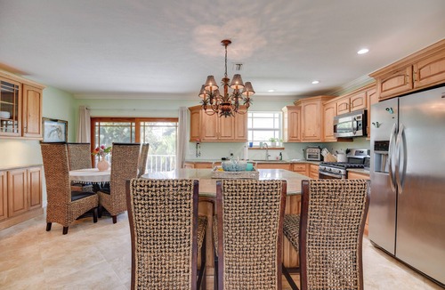 Big Coppitt Key House | Beautiful 3 bedroom 2 bath pool home with open water views