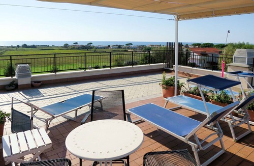 Marina di Cerveteri Apartment | Beautiful apartment for 5 guests with A/C, TV and patio