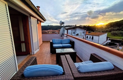 Porto Azzurro Apartment | Beautiful Penthouse on Elba Island with Private Heated Pool