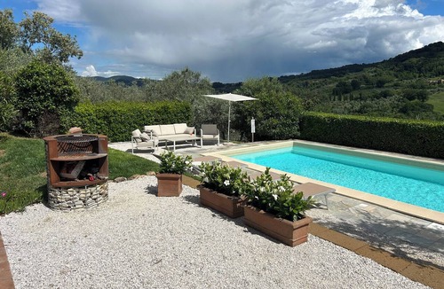 San Cipriano Villa | Beautiful pool villa with spectacular views of Volterra and plenty of privacy