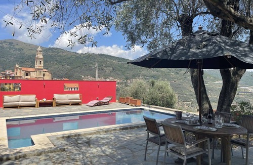 Boscomare House | Beautiful private villa for 4 people with A/C, private pool, TV, patio and panoramic view