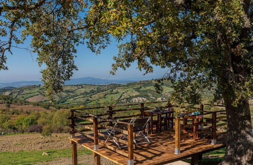 Roccalbegna House | Beautiful private villa for 10 guests with A/C, private pool, WIFI, TV, patio and panoramic view