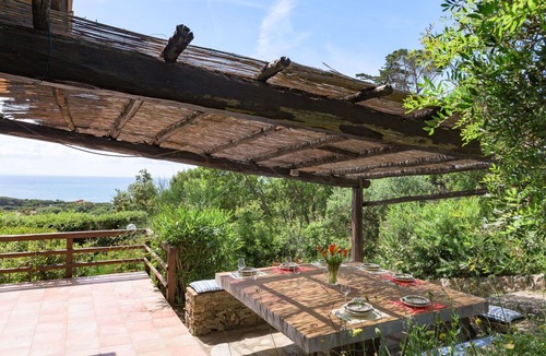 Ansedonia House | Beautiful private villa for 8 guests with A/C, WIFI, TV, patio and pets allowed