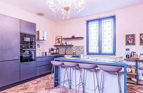 Stroncone Villa | Beautiful private villa for 24 people with WIFI, A/C, private pool, TV and patio