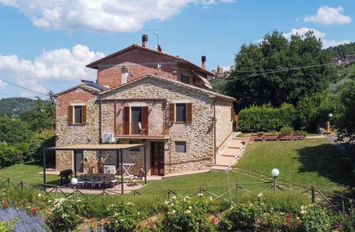 Panicale Villa | Beautiful private villa for 6 people with private pool, WIFI, A/C, TV, patio and pets allowed