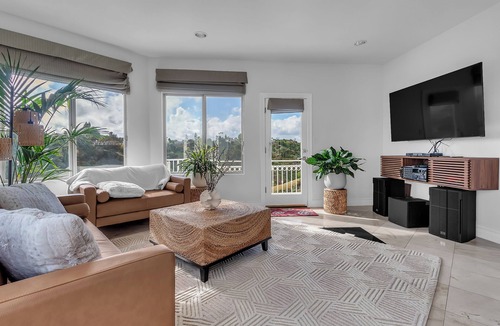 Bel Air House | Bel Air villa with canyon and partial ocean views