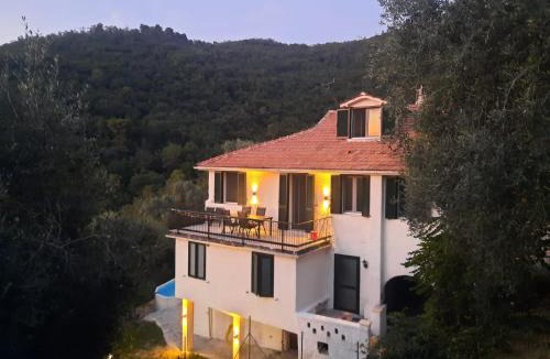 Andora Villa | "Blue Villa" with private pool,BBQ in Andora