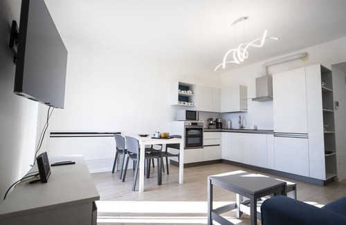 Cipressa Apartment | Brand new one-bedroom sea view accommodation
