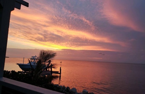 Marathon House | Caribbean Sunsets: 3BR Home Gulf Views Pool & Dock