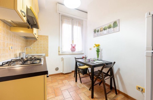 San Leonardo Apartment | Charming apartment of about 65 sqm, perfect for 4 people, located on the fourth floor of a renovated building with elevator (NOT suitable for disabled people).The property is located in a strategic area, a short distance from the train station, and in an