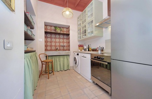 Cerveteri Apartment | Charming Frescoed Apartment in Cerveteri Old Town