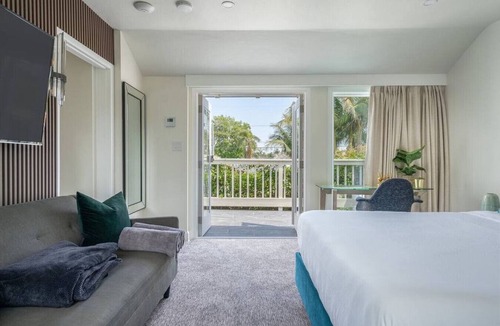 South Wrigley Condo | Chestnut Suite 102 with pool, hot tub & parking