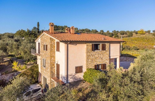 Rietine House | Cosy apartment in villa with WIFI, private pool, TV, terrace, pets allowed and panoramic view