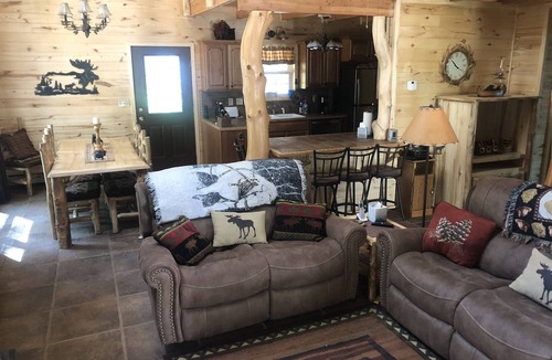 Cimarron Cabin | Cozy 3Bed 2Bath Cabin - Lodge/Snowmobile/UTV Rental Nearby