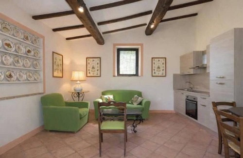 Suvereto House | Cozy Apartment in Tuscan Farmhouse with Pool and Private Patio