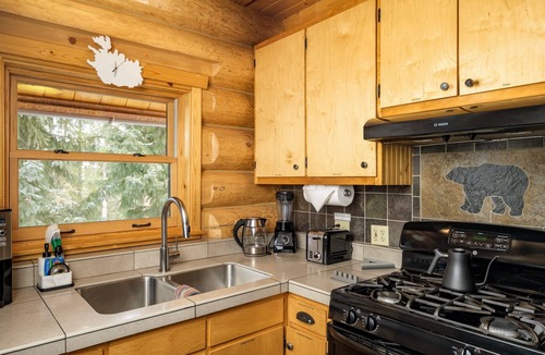 Black Hawk Cabin | Creekside Cabin with Private Hot Tub & Wood Stove