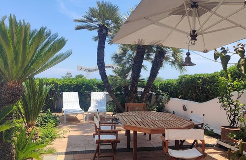 San Felice Circeo Villa | DEPENDANCE IN A PRIVATE VILLA WITH SEA VIEWS WITH OUTSIDE GREEN AREA IN A PRIVATE VILLA