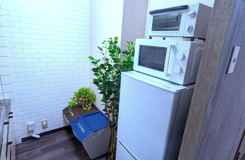 Toyohira Apartment | Double bed type private room with good access to S - 204/Sapporo Hokkaidō