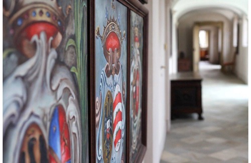 Madonna dell'Olmo Apartment | Double Room in Villa - Baron's Room