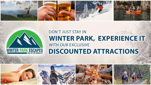 Winter Park House | Downtown WP Villa 1 I Private Hot Tub I Views I Activity Program