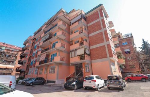 Quartiere XXII Collatino Apartment | Elegant & Chic 2 Suites Apartment - 5min to Station, AC, Wi-Fi