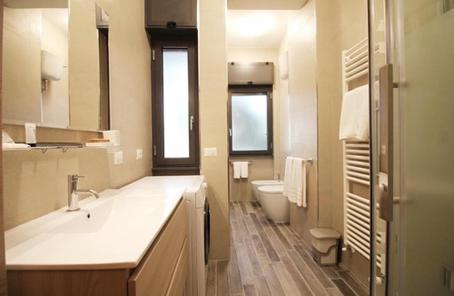 Quartiere XXXI Giuliano Dalmata Apartment | Eur Bright Spacious Terraced Apartment with private parking only for Small Cars