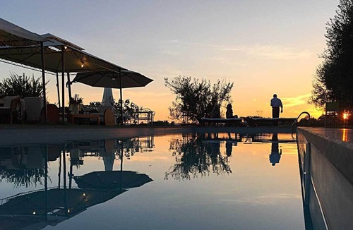Lake Bracciano Villa | Farmhouse 30 minutes from Rome. Panoramic private swimming pool, garden and playground.