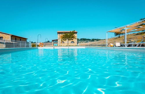 Pomarance Apartment | Flat with private veranda,shared pool,quiet location for a relaxing holiday,sl 4