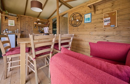 Piombino RV Rental | Glamping 'Familiare Vicino Al Mare' with Private Terrace, Private Garden and Wi-Fi