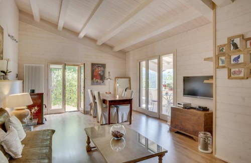 Spoleto Apartment | Gorgeous loft with high ceilings, wooden interiors and panoramic terrace, pool