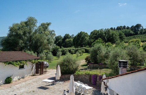 Bibbiena Apartment | Guelfa Room at La Campana d'Oro in the Heart of Casentino