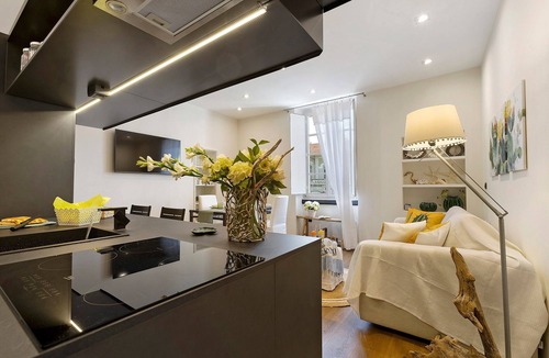 Chiavari Apartment | Historic Center, 'Piazzetta della Torre' Apartment with Air Conditioning and Wi-Fi
