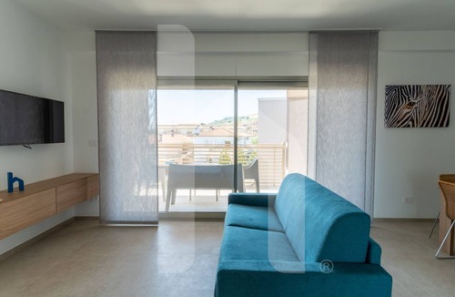 Foggetta Apartment | Holiday home ELEA is the 2025 novelty that will give you a holiday in Pineto but with the charm of a new modern construction, fresh and designed with all the comforts. The Teti apartment has a large living room with kitchenette and sofa bed at the entran