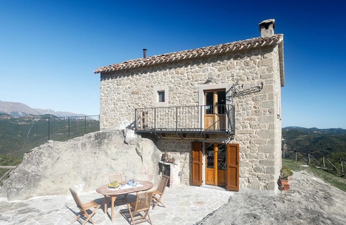 Roccafluvione Ski Chalet | Homerez - Big chalet for 10 ppl. with jacuzzi, terrace and balcony at Meschia