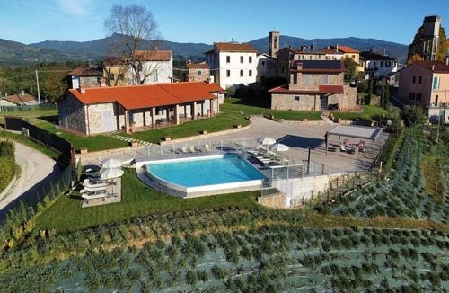 Poppi Apartment | Inviting apartment in Poppi with patio
