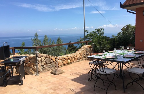 Porto Santo Stefano Villa | "BLUE HOUSE" beautiful semi-detached villa with breathtaking views