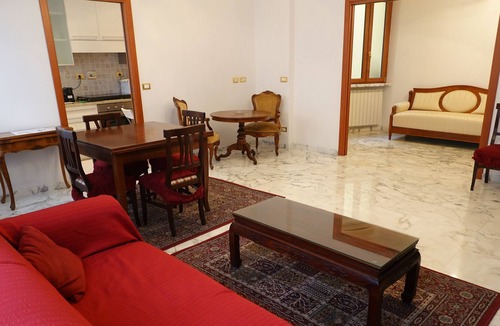 Quartiere XV Della Vittoria Apartment | Jacuzzi, 2 bedrooms, 2 bathrooms, living room, terrace, kitchen, wifi, A/C