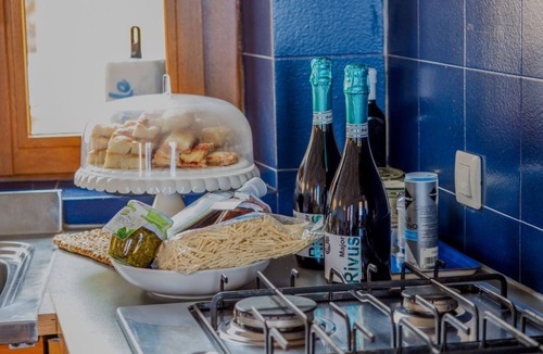 Manarola Apartment | La Lampara Sea View Terrace Apartment with AC