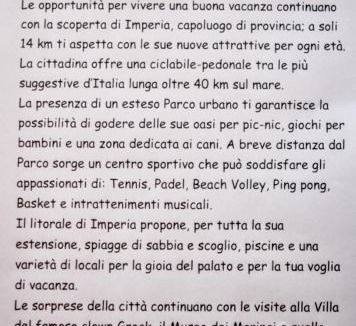 Borgomaro House | La sosta del Viandante