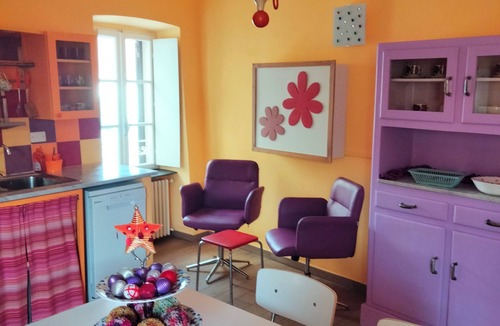 Gorleri House | Ligurian village, apartment in the historic center