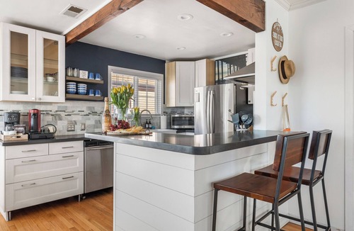 Del Aire House | LOCATION! Dreamy Coastal Bungalow w/Hot Tub, Games, Media Room!