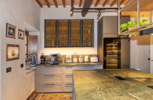 Riparbella Villa | Luxurious Designer Villa with Infinity Pool, Private Vineyard and Woodland
