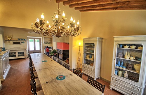Bibbiena Villa | Luxury Tuscany Retreat: Casale Gressa,Private Pool, 8 Bedrooms, A/C,Top Location