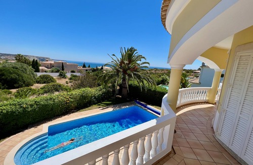 Praia da Luz Villa | LUZ, LAGOS, Ocean view, 10x5 pool, option to heat, Aircon, Cable TV.