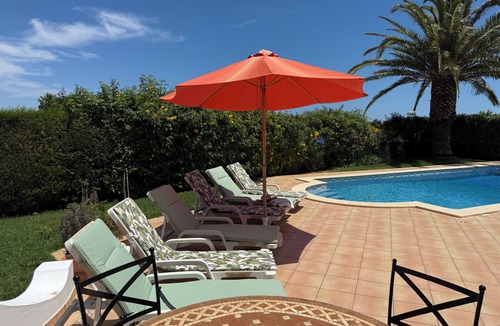 Praia da Luz Villa | LUZ, LAGOS, Ocean view, 10x5 pool, option to heat, Aircon, Cable TV.