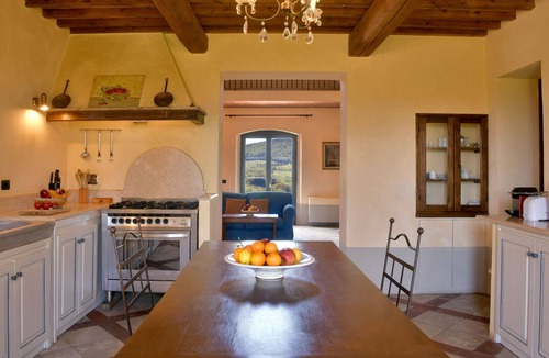 Casale Marittimo Villa | Magnificent stone house 10 km from the sea with solarium and heated pool.